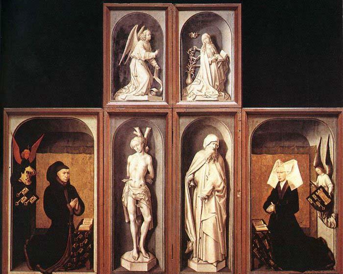 WEYDEN, Rogier van der The Last Judgment Polyptych oil painting image